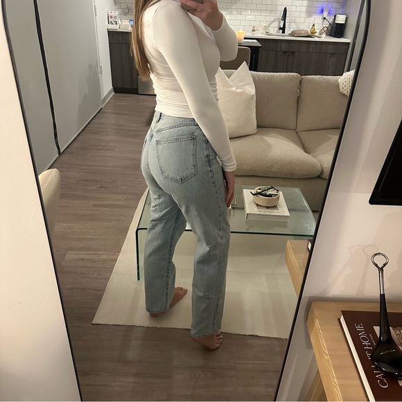 Denim Forum 15 Yrs Brl Thr Bleu 90’s Marlo Hi-Rise Baggy Jean - Picture 3 of 5